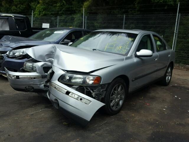 YV1RS58D832248117 - 2003 VOLVO S60 2.4T SILVER photo 2