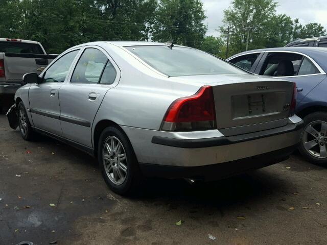 YV1RS58D832248117 - 2003 VOLVO S60 2.4T SILVER photo 3