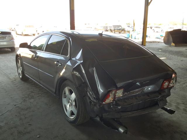 1G1ZD5E75A4113704 - 2010 CHEVROLET MALIBU 2LT GRAY photo 3