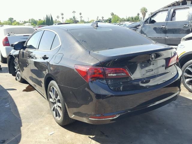 19UUB3F54FA005870 - 2015 ACURA TLX TECH BROWN photo 3