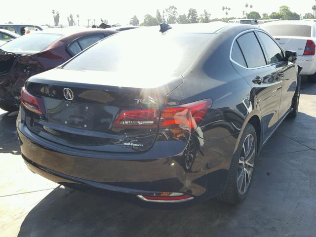 19UUB3F54FA005870 - 2015 ACURA TLX TECH BROWN photo 4