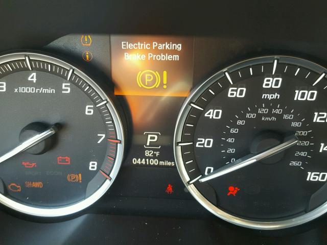 19UUB3F54FA005870 - 2015 ACURA TLX TECH BROWN photo 8