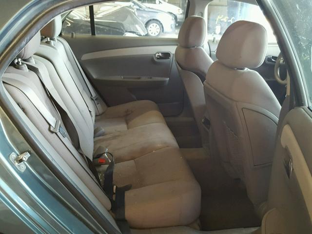 1G1ZG57K094233639 - 2009 CHEVROLET MALIBU LS GREEN photo 6