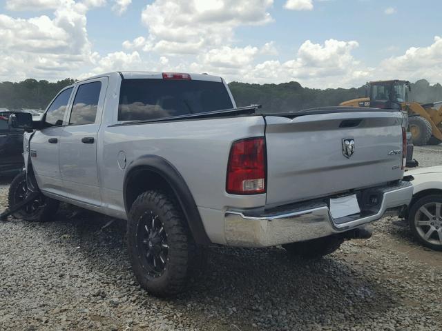 3C6UD5CL5CG293216 - 2012 DODGE RAM 2500 S SILVER photo 3