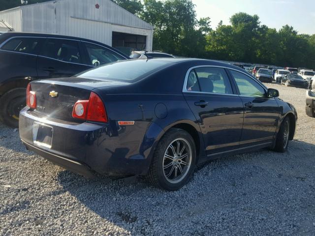 1G1ZC5EB9AF288632 - 2010 CHEVROLET MALIBU 1LT 蓝色 照片 4