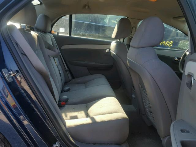 1G1ZC5EB9AF288632 - 2010 CHEVROLET MALIBU 1LT 蓝色 照片 6