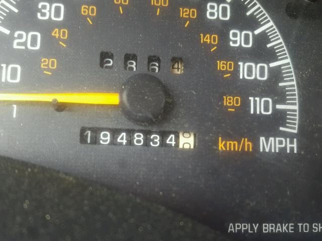 1G2WK52J81F162906 - 2001 PONTIAC GRAND PRIX GREEN photo 8