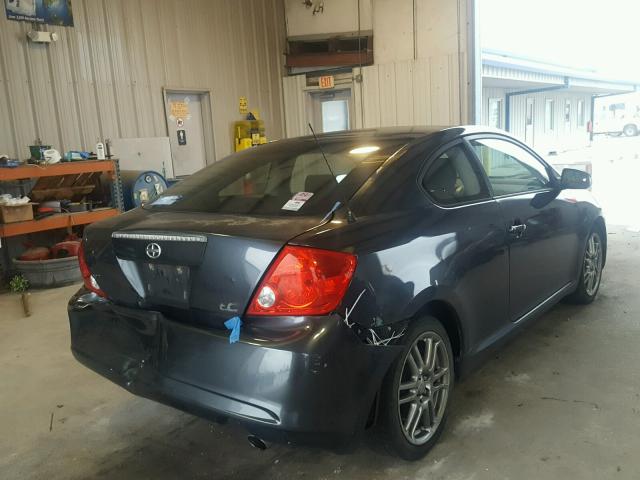 JTKDE177360105466 - 2006 TOYOTA SCION TC 灰色 照片 4