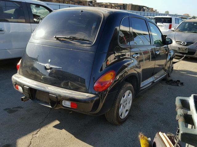 3C4FY58B05T635221 - 2005 CHRYSLER PT CRUISER BLACK photo 4