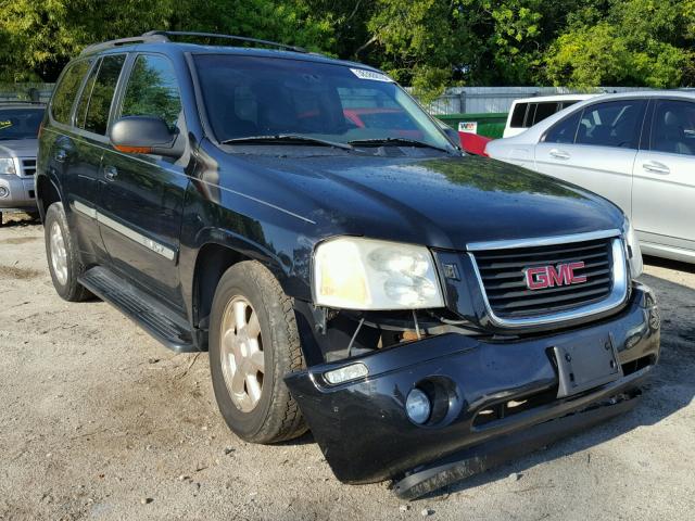 1GKDT13S022459200 - 2002 GMC ENVOY BLACK photo 1