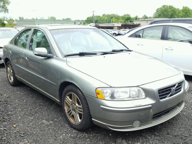 YV1RS592172615121 - 2007 VOLVO S60 2.5T GREEN photo 1