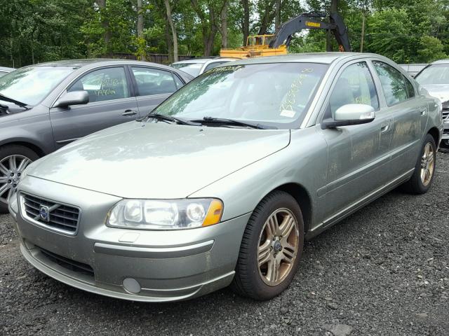 YV1RS592172615121 - 2007 VOLVO S60 2.5T GREEN photo 2