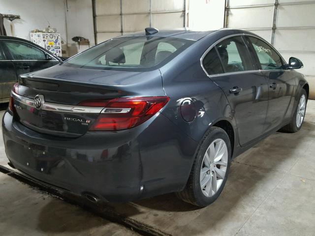 2G4GL5EX0F9146238 - 2015 BUICK REGAL GRAY photo 4