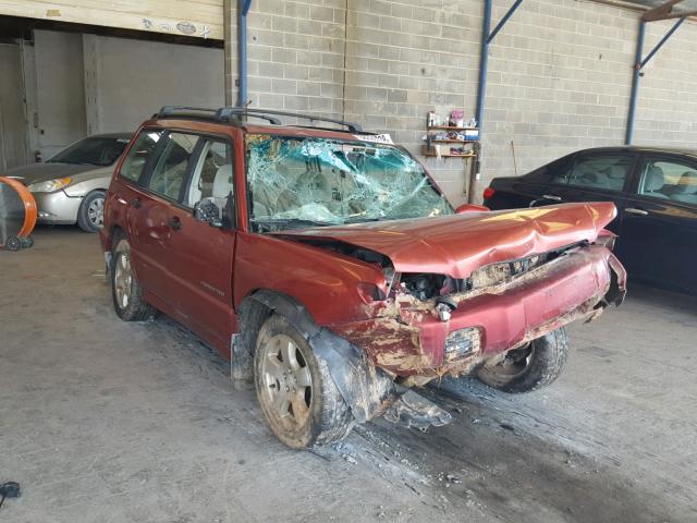 JF1SF65601H727784 - 2001 SUBARU FORESTER S 红色 照片 1