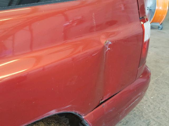 JF1SF65601H727784 - 2001 SUBARU FORESTER S 红色 照片 10