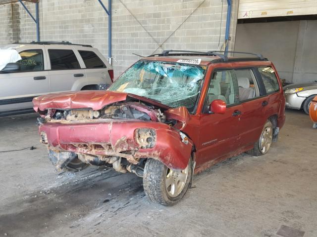 JF1SF65601H727784 - 2001 SUBARU FORESTER S 红色 照片 2