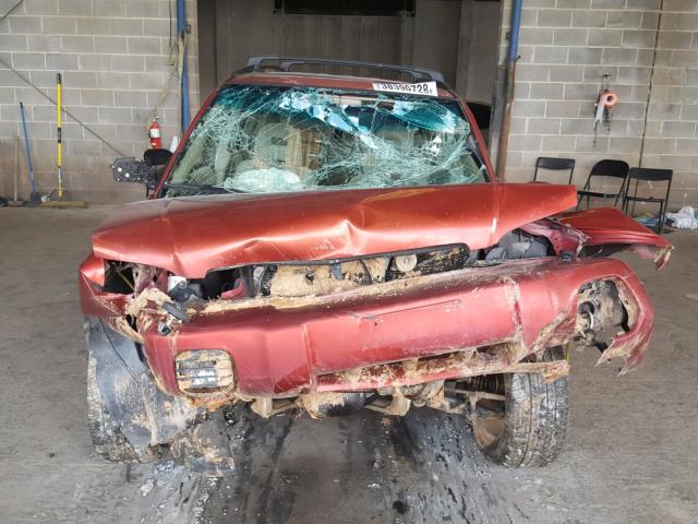 JF1SF65601H727784 - 2001 SUBARU FORESTER S 红色 照片 7