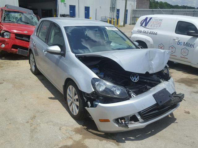 WVWNM7AJ8EW008846 - 2014 VOLKSWAGEN GOLF SILVER photo 1