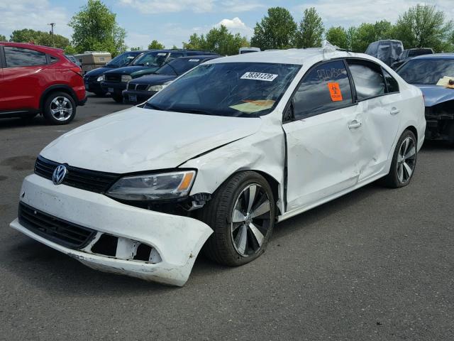 3VW2K7AJ4EM380870 - 2014 VOLKSWAGEN JETTA BASE 白色 照片 2