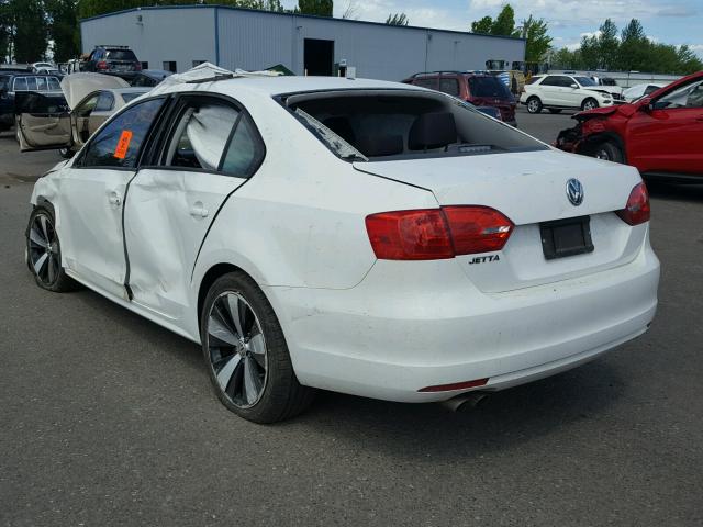 3VW2K7AJ4EM380870 - 2014 VOLKSWAGEN JETTA BASE 白色 照片 3