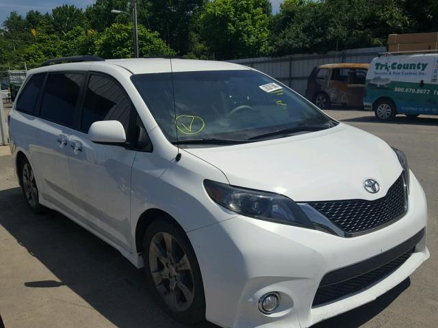 5TDXK3DC9DS403234 - 2013 TOYOTA SIENNA SPO WHITE photo 1