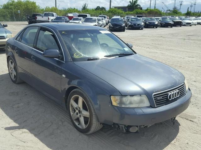 WAULT68EX2A154796 - 2002 AUDI A4 3.0 QUA GRAY photo 1