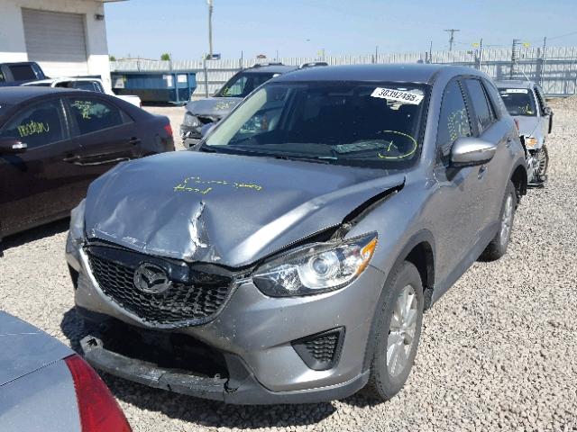 JM3KE2BE0F0515286 - 2015 MAZDA CX-5 SPORT SILVER photo 2