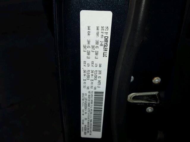 1J8FF47W28D699414 - 2008 JEEP COMPASS SP CHARCOAL photo 10