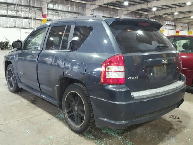 1J8FF47W28D699414 - 2008 JEEP COMPASS SP CHARCOAL photo 3