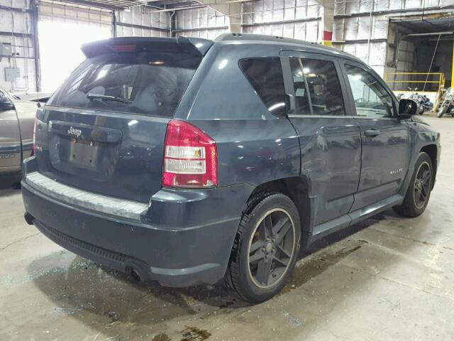 1J8FF47W28D699414 - 2008 JEEP COMPASS SP CHARCOAL photo 4