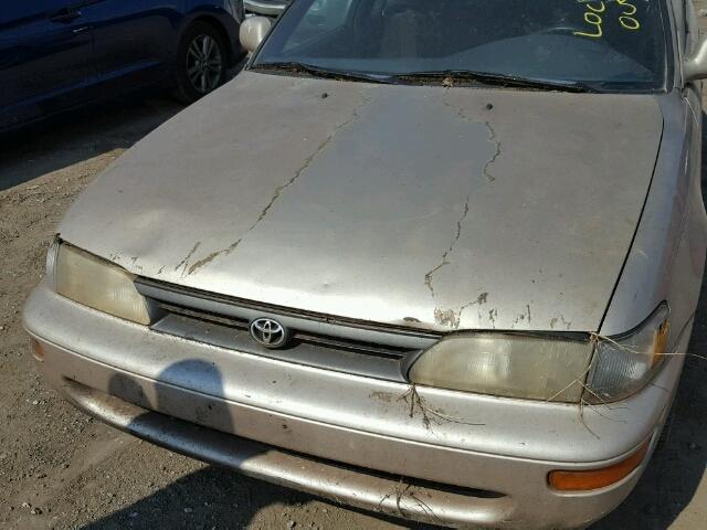 2T1AE00B0RC072102 - 1994 TOYOTA COROLLA LE SILVER photo 10