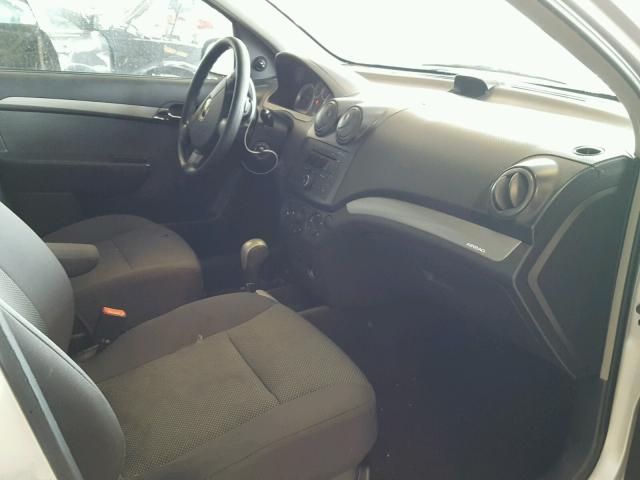 KL1TD56638B052109 - 2008 CHEVROLET AVEO BASE Күміс фото 5