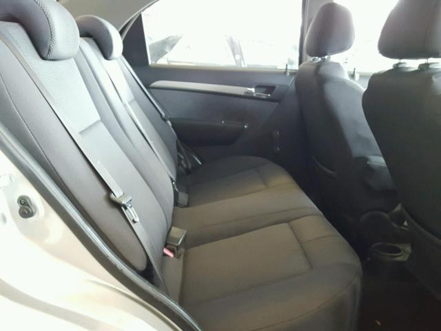 KL1TD56638B052109 - 2008 CHEVROLET AVEO BASE Күміс фото 6