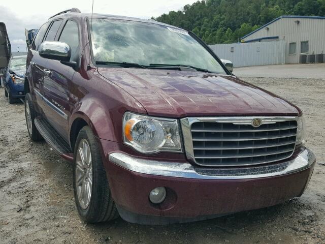 1A8HX58T19F710733 - 2009 CHRYSLER ASPEN LIMI MAROON photo 1