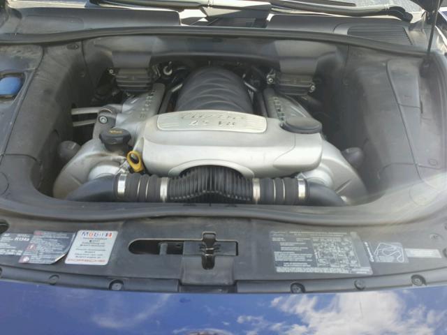 WP1AC29P24LA92724 - 2004 PORSCHE CAYENNE TU BLUE photo 7