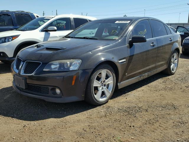 6G2EC57YX9L303232 - 2009 PONTIAC G8 GT BLACK photo 2