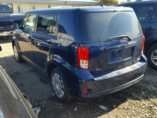 JTLZE4FEXDJ034440 - 2013 TOYOTA SCION XB ლურჯი ფოტო 3