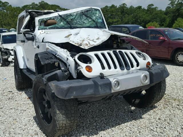 1C4GJWBG1CL190693 - 2012 JEEP WRANGLER S 白色 照片 1