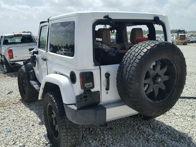 1C4GJWBG1CL190693 - 2012 JEEP WRANGLER S 白色 照片 3