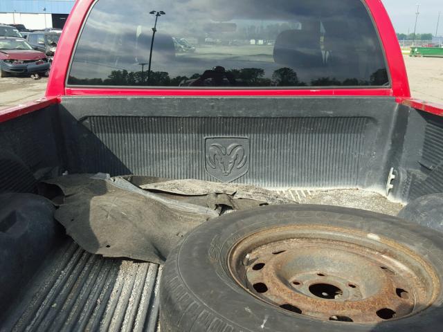 3D7HU18N52G127490 - 2002 DODGE RAM 1500 RED photo 6