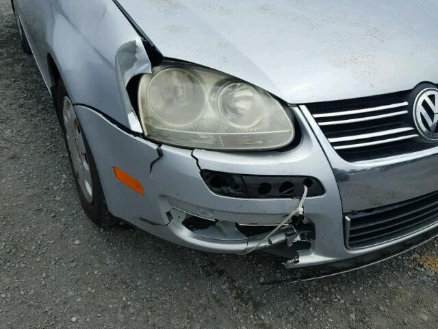 3VWPF71K36M674703 - 2006 VOLKSWAGEN JETTA VALU SILVER photo 9