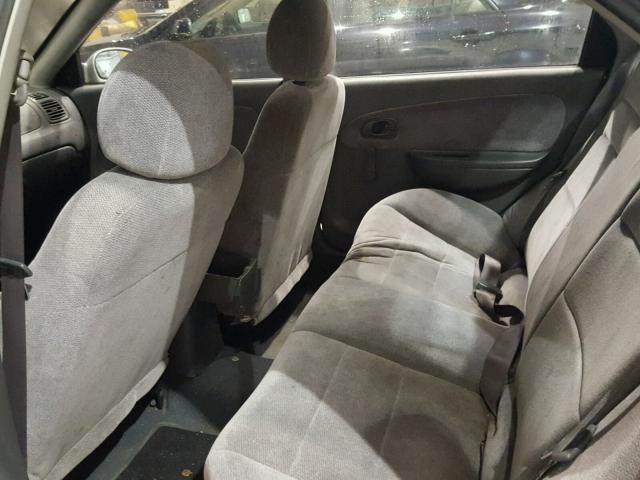 KNAFB161815211068 - 2001 KIA SPECTRA GS SILVER photo 6