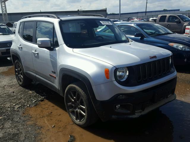 ZACCJBBT4GPE03447 - 2016 JEEP RENEGADE L SILVER photo 1