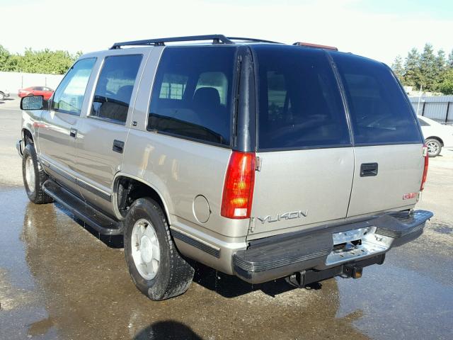 1GKEK13RXXJ753978 - 1999 GMC DENALI TAN photo 3