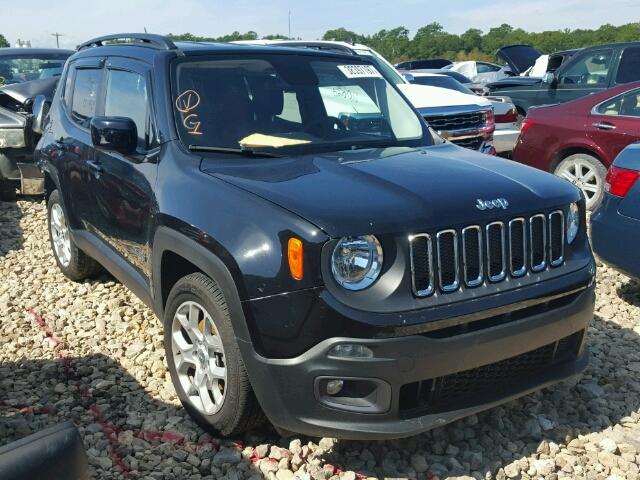 ZACCJABT4GPC50272 - 2016 JEEP RENEGADE BLACK photo 1