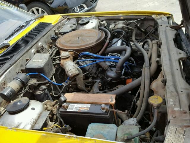 JHMSN5227CC038123 - 1982 HONDA PRELUDE YELLOW photo 7