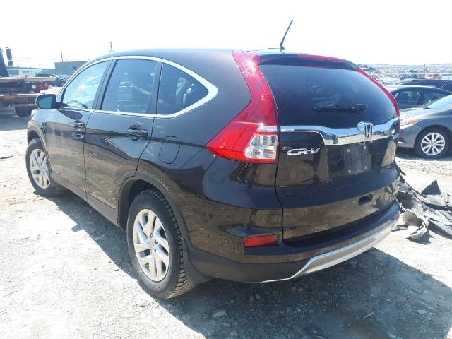 2HKRM4H70GH109009 - 2016 HONDA CR-V EXL BLACK photo 3