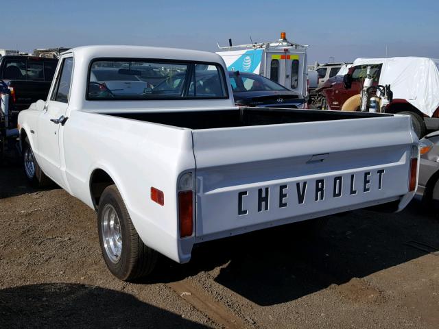 CE140Z130147 - 1970 CHEVROLET C10 PU WHITE photo 3