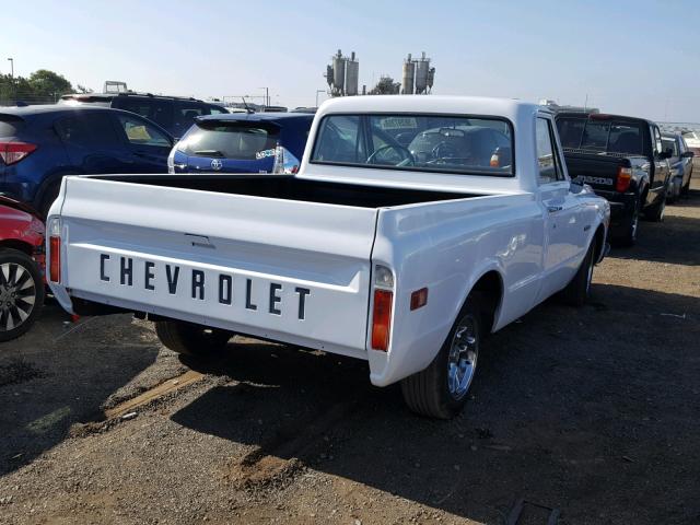 CE140Z130147 - 1970 CHEVROLET C10 PU WHITE photo 4