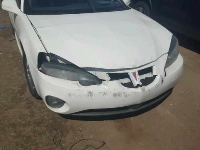 2G2WS522041173354 - 2004 PONTIAC GRAND PRIX თეთრი ფოტო 9